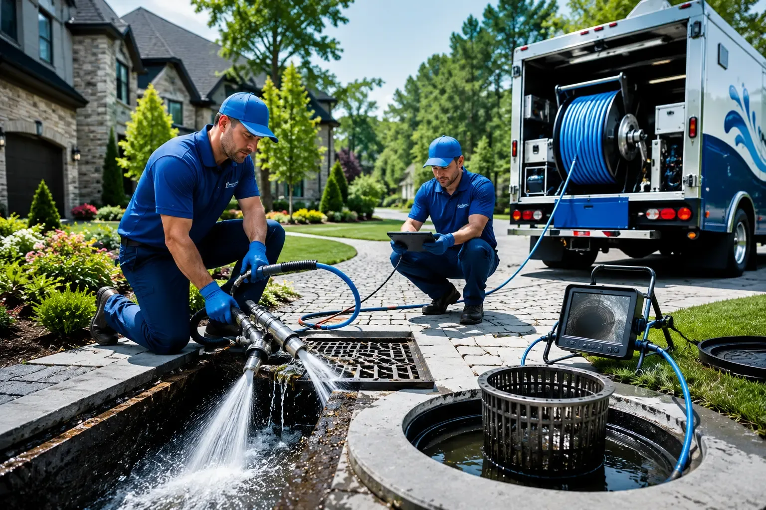 Local outdoor drain cleaning professionals in White House, TN